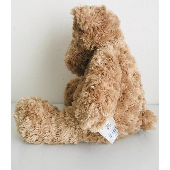 Build A Bear Workshop Bear Plush Stuffed Animal Light Brown Teddy Original Tag - Picture 3 of 9